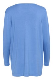 Kaffe Kafenia neuletakki 10507682, vaaleansininen ja musta