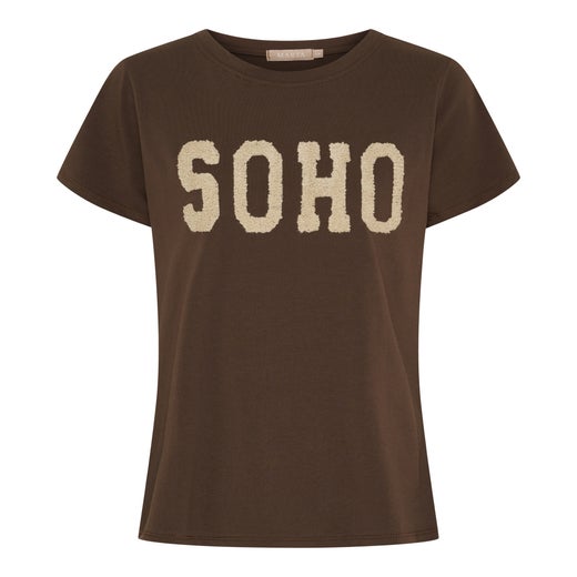 Marta du chateau Herdis T-paita 84275, ruskea